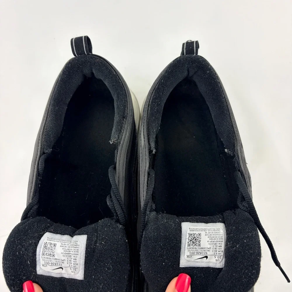 Nike Air Max 97 Men's Black White Running Shoes Size 10.5 Athletic Casual‎ Y2K